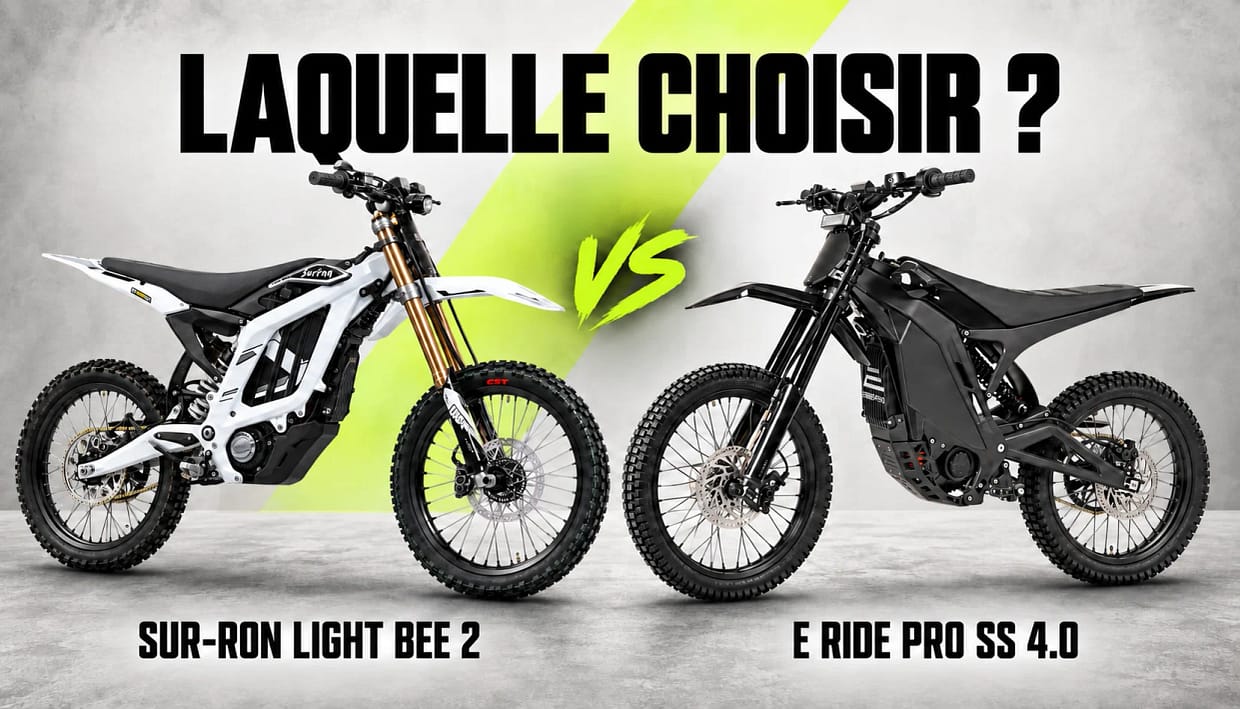 Sur-Ron Light Bee 2 ou E Ride Pro 4.0 : ce qu’en disent ceux qui les ont roulées